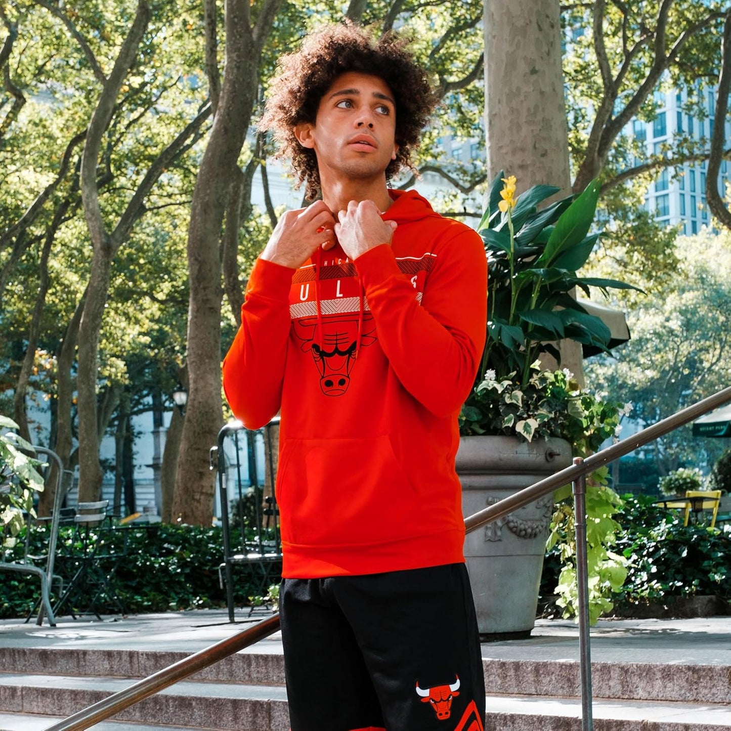 Men'S NBA Official Super Soft Midtown Hoodie Pullover Sweatshirt